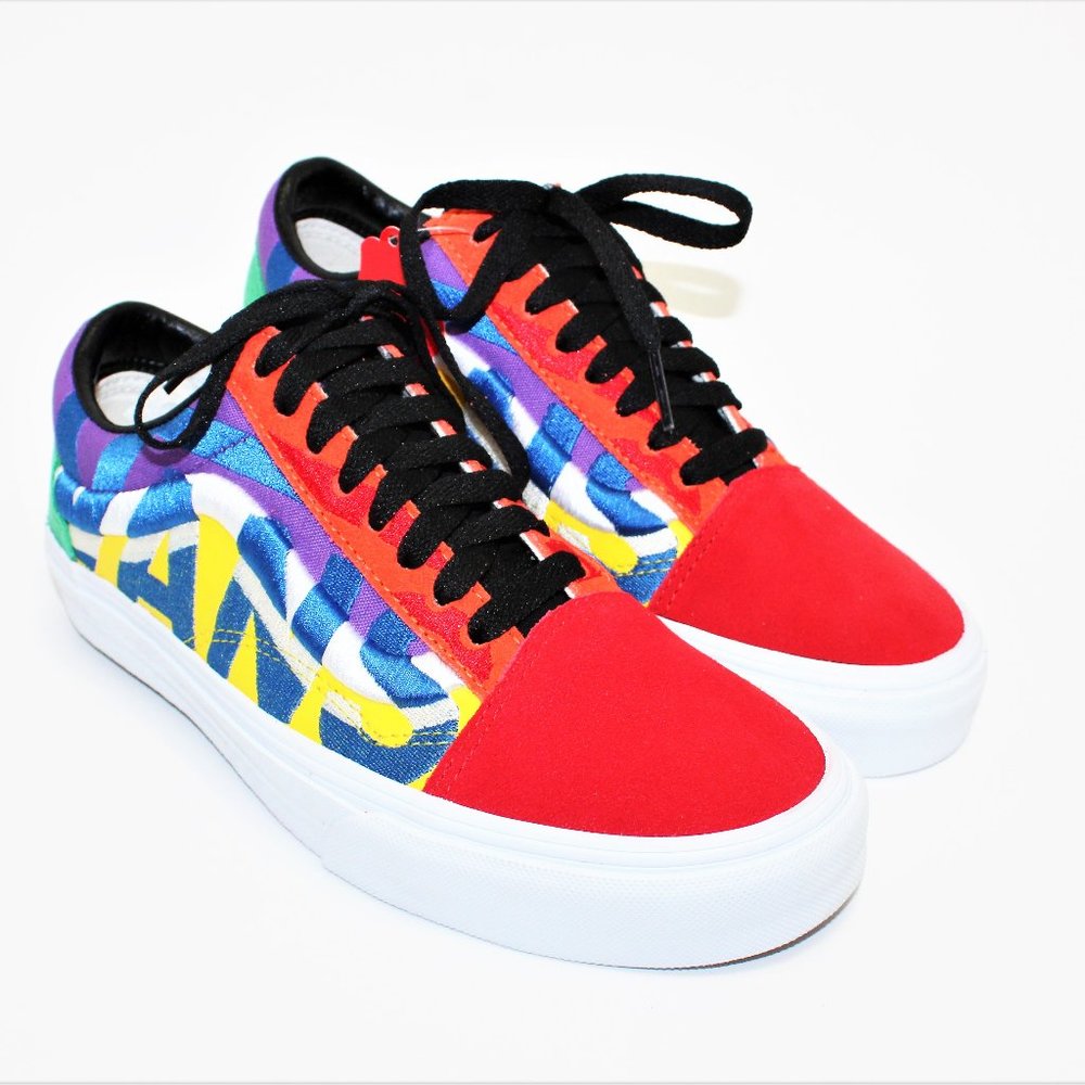 Vans Old Skool Embroidered Logo Colorful Men's 9 New
